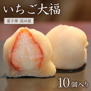 【ふるさと納税】季節限定 完熟 いちご大福 10個入 イチゴ