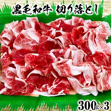 黒毛和牛 切り落とし（300g×3）【ニード牧場】 お楽しみ 豊後牛 牛肉 お肉 人気 ＜129-001_5＞