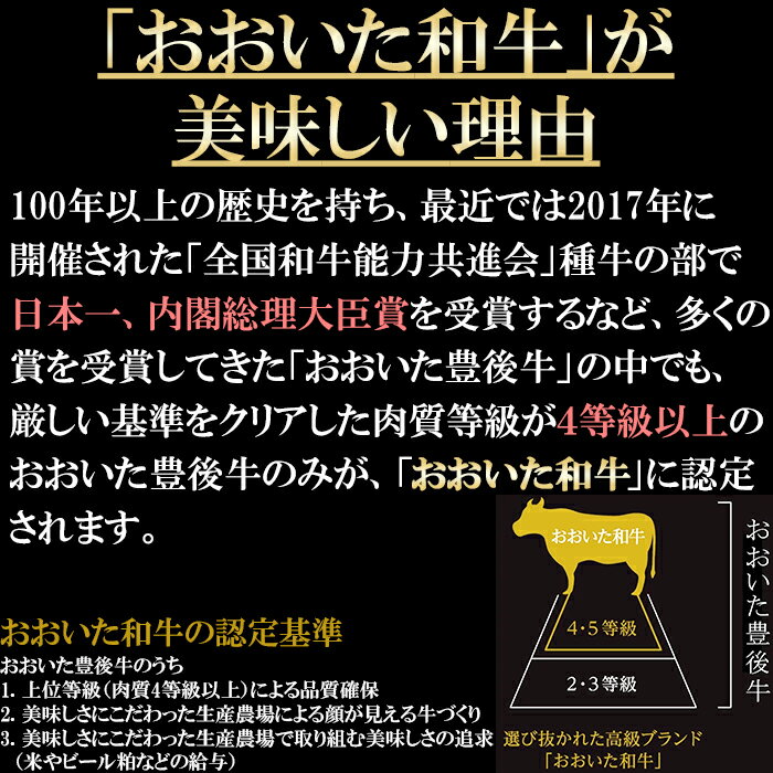 【ふるさと納税】おおいた和牛のステーキ三昧コース（全6回！毎月お届け定期便）【ニード牧場】 ＜129-803_6＞