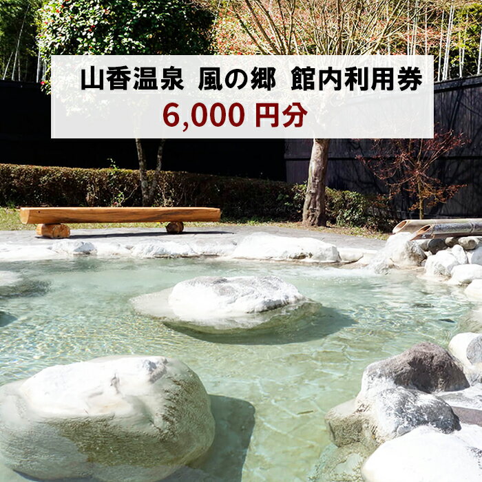 【ふるさと納税】山香温泉 風の郷 館内利用券（6,000円分）＜158-002＞