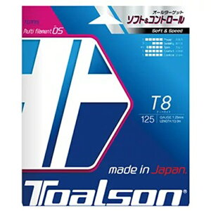 【ふるさと納税】トアルソン 硬式テニスストリング T8 BOX（22張り入り）※ゲージ1.25mm＜139-H5001＞