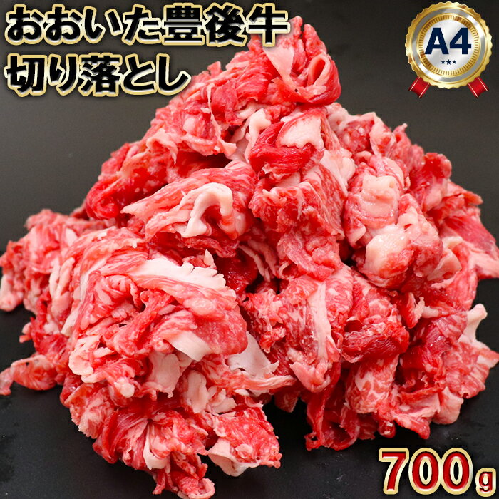 【ふるさと納税】【10月 ～ 値上げ 予定】おおいた豊後牛切り落とし700g＜105-A0048＞のサムネイル