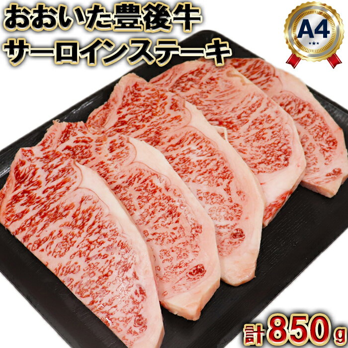 おおいた豊後牛サーロインステーキ850g（170g×5枚）＜105-007_5＞