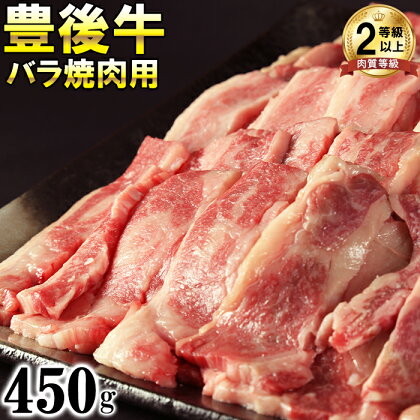 豊後牛バラ焼肉用450g＜121-004_6＞