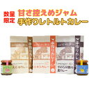 8位! 口コミ数「0件」評価「0」【数量限定】甘さ控えめジャムと人気のレトルトカレー食べ比べ3種の詰め合わせ＜092-004_5＞