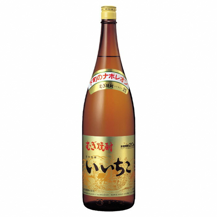 【ふるさと納税】いいちこ 20度(1.8L)ビン 酒 お酒 むぎ焼酎 1800ml 麦焼酎 いいちこ 常温 三和酒類【106100100】【酒のひろた】