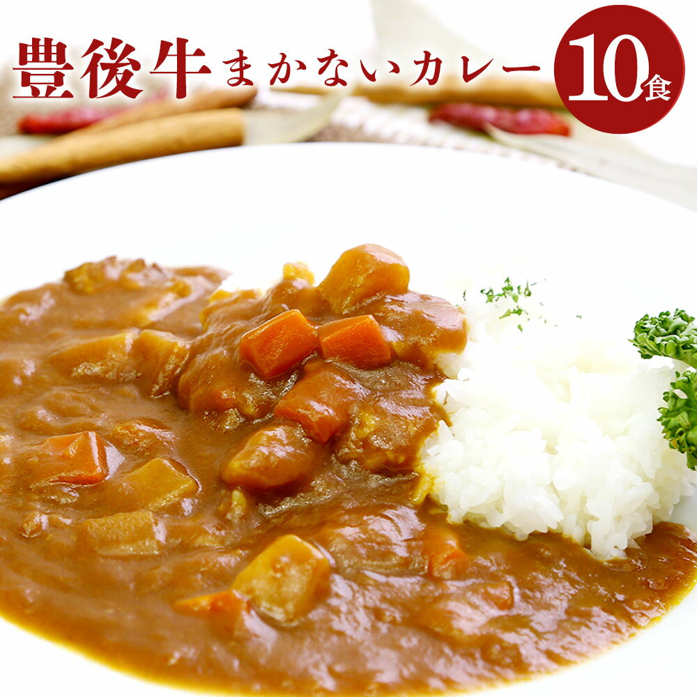 6位! 口コミ数「1件」評価「5」肉屋のまかない豊後牛カレー(計2.3kg・230g×10P)レトルト レトルトカレー 簡単調理 湯煎調理 ビーフカレー【110200200】･･･ 