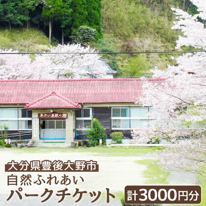 自然ふれあいパーク チケット 各施設に使える利用チケット 計3000円分 ( 500円 × 6枚セット ) 旅行 素泊まり 自然 ふれあい 川遊び 五右衛門風呂 ドラム缶風呂 風呂 ふろ 九州 観光 旅行 宿 大分県 地域 手作り てづくり 行事 小学校 学校 送料無料