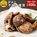 【ふるさと納税】訳あり 不揃い椎茸 10袋セット 40g 10袋 合計400g セット 椎茸 乾燥シイタケ 乾椎茸 しいたけ おすそ分け 小分け 大分県産 九州産 送料無料