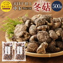 【ふるさと納税】天日干 中玉どんこ 500g(250g×2袋) 乾燥椎茸 干しシイタケ しいたけ 九州産 豊後大野市産 送料無料