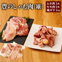 【ふるさと納税】豊のしゃも肉セット 雄 ムネ肉・モモ肉各1枚