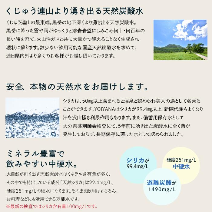 【ふるさと納税】＜12ヶ月連続お届け 定期便＞天然炭酸水YOIYANA　1500ml×12本 | 定期便 大分県 大分 楽天ふるさと 名産品 ご当地 お取り寄せ 天然炭酸水 炭酸水 炭酸 炭酸飲料 天然水 水 みず スパークリングウォーター 湯布院 由布院 よいやな お楽しみ