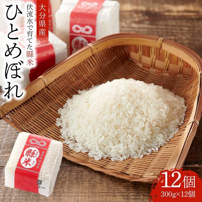 【ふるさと納税】縣米 12個セット（300g×12個）｜大分