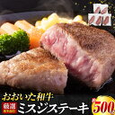 【ふるさと納税】【厳選希少部位】おおいた和牛 ミスジステーキ 約500g(100g×5p) | 肉 お肉 にく 食品 大分県産 人気 おすすめ 送料無料 ギフト ゆふいん 由布院 湯布院