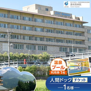 【ふるさと納税】湯布院病院 人間ドック チケット 1名様分・温泉プール利用券 1枚 | プール 体験 人間ドッグ 健康診断 健康 チケット 由布市 大分県 大分 九州 返礼品 湯布院 由布院 ゆふいん