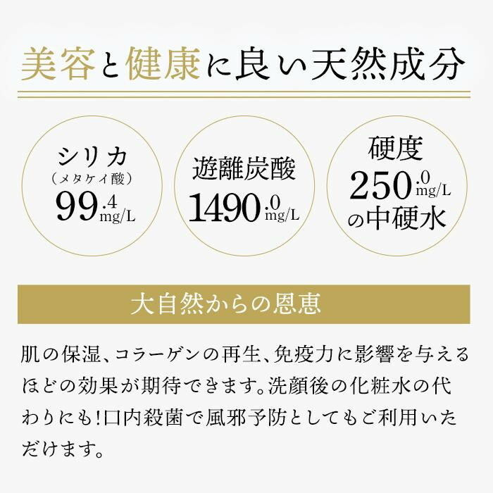 【ふるさと納税】【配送方法が選べる】天然炭酸水Silica99 500ml×24本(通常便：24本 / 定期便：24本×3～12回) | シリカ水 500ml スパークリングウォーター 微炭酸 シリカ 鉱泉水 天然炭酸水 炭酸水 炭酸 天然水 水 お取り寄せ 人気 送料無料 湯布院 由布院 ゆふいん