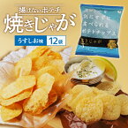 【ふるさと納税】揚げないポテチ 焼きじゃが 12袋 うすしお味 ポテチ 特許技術 遠赤外線加工 サクサク感 ノンフライ製法 ポテトチップス トランス脂肪酸フリー 低カロリー スナック菓子 お菓子 お取り寄せ 大分 国東市 送料無料