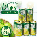 1位! 口コミ数「58件」評価「4.67」かぼす ハイボール 340ml × 24本 1ケース ストレート 果汁 アルコール 8% リキュール クエン酸 ビタミンC サプリメントとし･･･ 