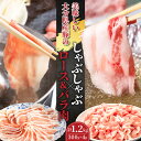 26位! 口コミ数「8件」評価「4」豚バラ 豚ロース しゃぶしゃぶ 1.2kg 国産 大分県産 豚肉 小分け 味比べ 300g × 4パック 2パックずつ 野菜炒め 豚汁 冷し･･･ 