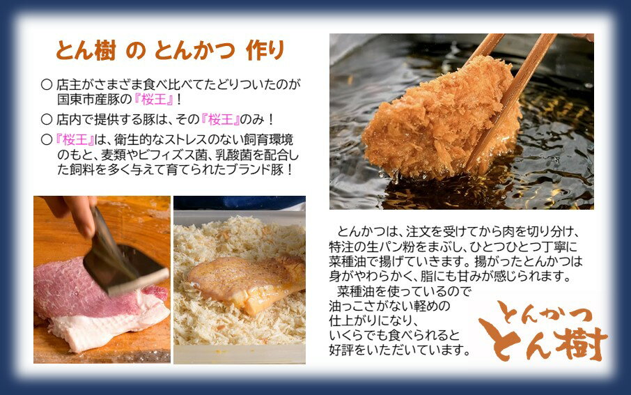 【ふるさと納税】とんかつ とん樹 お食事券 Bコース 1名様分 選べる定食 豚 豚肉 とんかつ 揚げ物 食事券 ランチ ディナー グルメ 出張 旅行