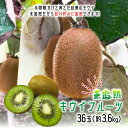 【ふるさと納税】未追熟 キウイフルーツ 36玉(約3.6kg)