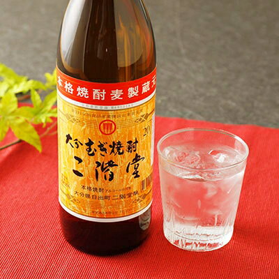 【ふるさと納税】大分むぎ焼酎　二階堂20度・25度セット(900ml)AG01Z【1078128】