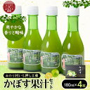 名称 【みのり村いち押し工房】かぼす果汁セット(180ml&times;4本) 保存方法 常温 発送時期 お申し込み後、5週間程度で順次発送予定 提供元 社会福祉法人　みのり村　障害福祉サービス事業所　ワークセンター「誠」 配達外のエリア なし お礼品の特徴 大分県が生産量のほとんどを占める「かぼす」は、爽やかな香りと適度な酸味が特徴の大分県を代表する特産品です。酸味と香りが強いフレッシュなかぼすを使ったかぼす果汁です。 炭酸やおいしいお水でお好みの濃さで割ってお飲み下さい。無果糖なのでシロップやお砂糖を入れてもおいしく頂けます。 揚げ物や焼き魚に直接かけてお召し上がり下さい。お料理の調味料やお鍋のお供にもおすすめです。 焼酎やハイボールに加えてもおいしく頂けます。 ■生産者の声 みのり村いち押し工房では、6次産業を目指し、法人内で栽培された果物や野菜を材料に製造を行っています。みのり村の有機堆肥で作られた、良質なお品の提供に努めています。 ■お礼品の内容について ・かぼす果汁[180ml&times;4本] 　　原産地:日出町 　　賞味期限:製造日から150日 ■原材料・成分 かぼす ■注意事項/その他 ※底にかぼすの沈殿物が沈む場合がございます。軽く振ってからお使い下さい。 ※開栓後10℃以下で保存して下さい。 ・ふるさと納税よくある質問はこちら ・寄附申込みのキャンセル、返礼品の変更・返品はできません。あらかじめご了承ください。