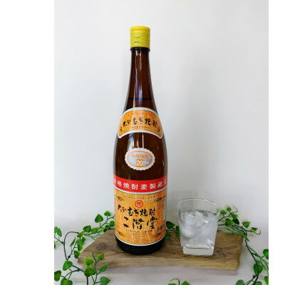 【ふるさと納税】大分むぎ焼酎　二階堂3本と速津媛3本20度(1800ml)6本セット【1494748】