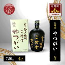 【ふるさと納税】【2ヵ月毎定期便】二階堂やつがい30度(720ml)4本セット 全6回【4009981】