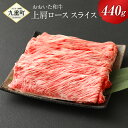 【ふるさと納税】おおいた和牛 上肩ロース スライス 440g 和牛 牛肉 豊後牛 国産 九州産 大分県産 冷凍 送料無料