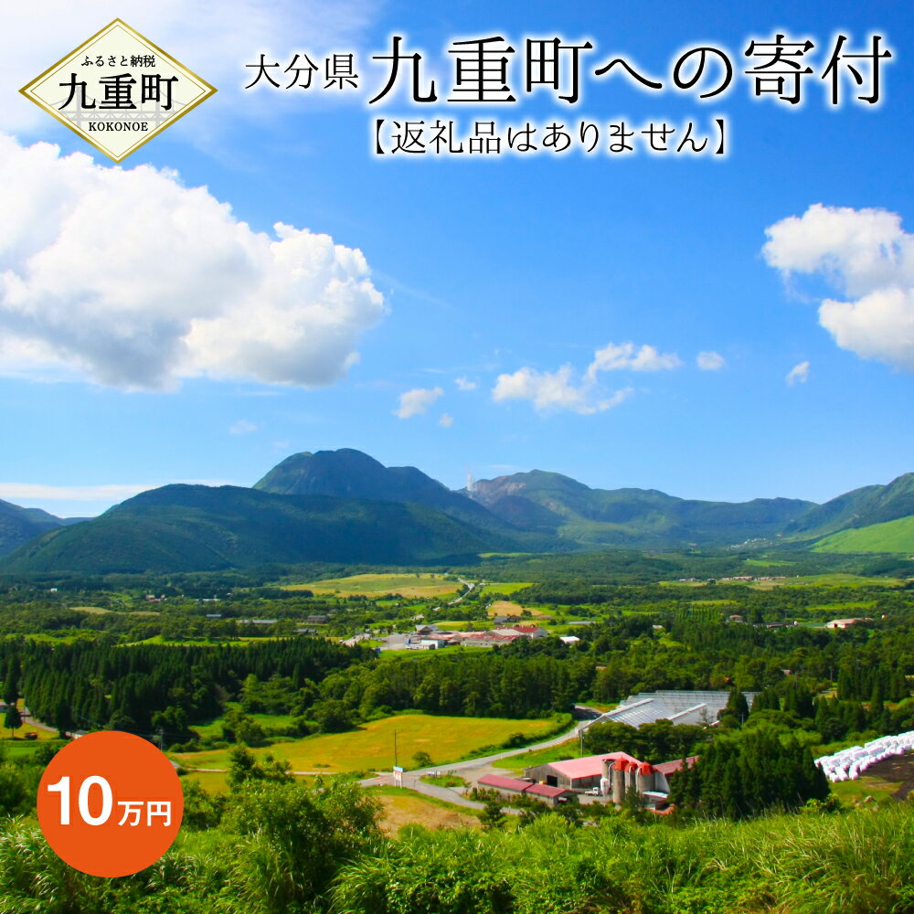 7位! 口コミ数「0件」評価「0」九重町への寄付（返礼品はありません） 寄付 10万円