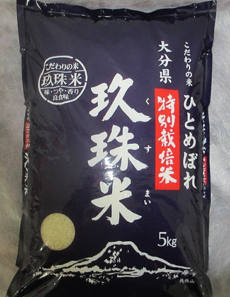 【ふるさと納税】大分県の玖珠米「ひとめぼれ」白米5kg