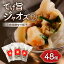 【ふるさと納税】てげ旨ジャオズ【白】6食分 48個入 餃子 冷凍 豚肉 にら 生姜 にんにく 不使用 米糀 餡 栄養 みやざき フード アワード 審査員賞 受賞 中国 コラボ 宮崎県 宮崎市 送料無料 24,000円