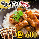 【ふるさと納税】国産うなぎ蒲焼きざみ6袋(計300g)、うなぎ蒲焼きざみ(ごぼう入)6袋(計300g)合計600g 鰻 きざみ ひつまぶし お手軽 きざみうなぎ...