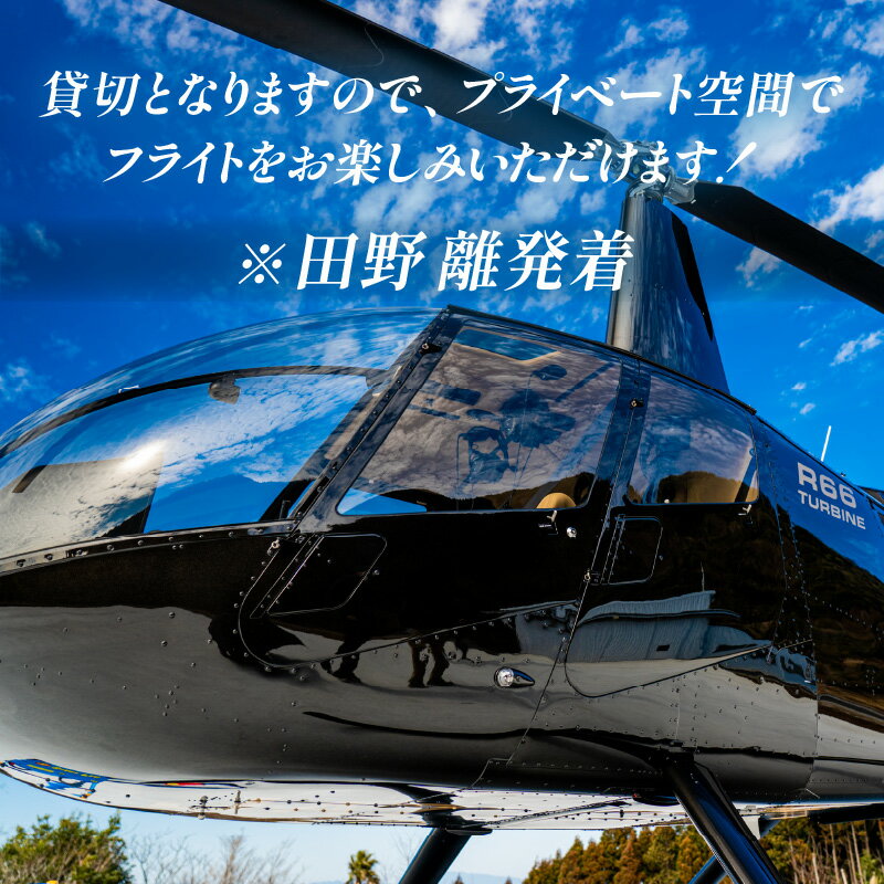 【ふるさと納税】宮崎市 ヘリコプター 遊覧チケット 青島 コース 田野 離発着 遊覧 チケット 券 遊覧券 体験チケット 観光地 観光 景色 眺望 展望 貸切 プライベート フライト ヘリ 自然 空の旅 飛行 体験 アクティビティ アウトドア ヘリ遊覧 記念 宮崎県 送料無料