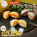 59位! 口コミ数「4件」評価「4.75」宮崎元気印　カフェもっち詰合わせ(カフェもっち・日向夏もっち・マンゴっち) 和洋菓子専門店 地元食材 大福菓子 白餡 生クリーム 冷凍大福 ･･･ 