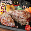 【ふるさと納税】宮崎牛ハンバーグ130g×5個 お肉 和牛 食品 全国和牛能力共進会 無添加製法 ひき肉 急速冷凍 旨味 至高 宮崎県産 宮崎県 宮崎市 送料無...