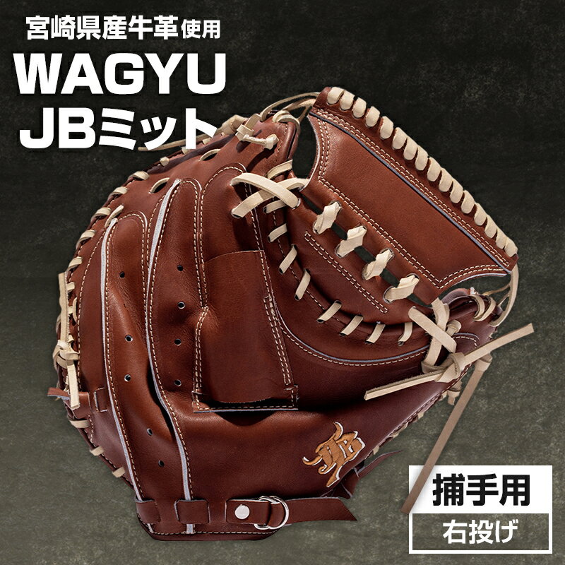 WAGYU JBミット/【JB-002S】/硬式用/捕手用/高校野球ルール対応
