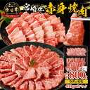 【ふるさと納税】宮崎牛赤身焼肉 計800g ウデorモモ 宮崎牛 牛肉 肉 お肉 精肉 赤身 赤身肉 高タンパク 焼肉 焼肉用 一人焼肉 パック 小分け 冷凍 ...