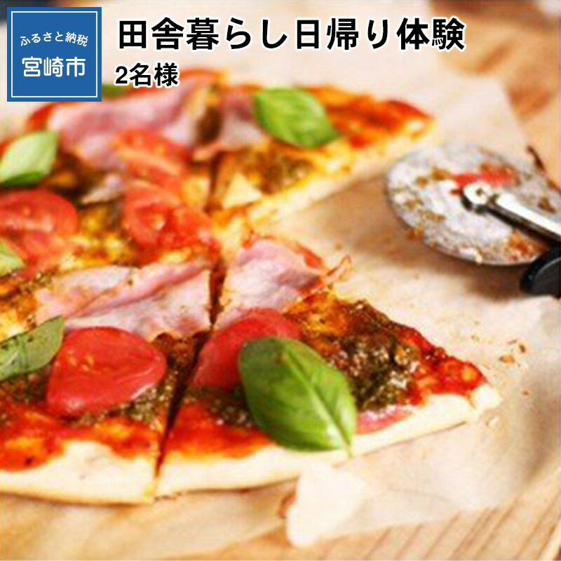 【ふるさと納税】田舎暮らし日帰り体験2名様