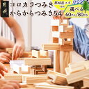 26位! 口コミ数「0件」評価「0」【選べる！】都城市産スギ「コロカラつみき」＆「からからつみき54」セット - 60P/120P 選べるセット内容 積み木 ビー玉 転がし 知･･･ 