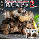 【ふるさと納税】「極上スパイス喜」使用！！鶏炭火焼き2パック