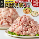 国産若鶏3kgセット 小分けパック！カット済み！ - 鶏肉 一口サイズ モモ 300g×3パック 計900g ムネ 300g×7パック 2,100g 合計3kg 小分け 使いやすいカット済 冷凍 送料無料 11-3301