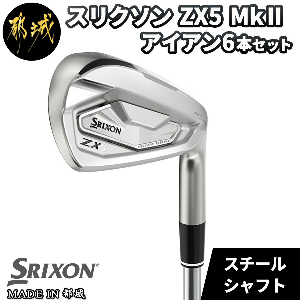 【ふるさと納税】スリクソン ZX5 Mk II アイアン 6