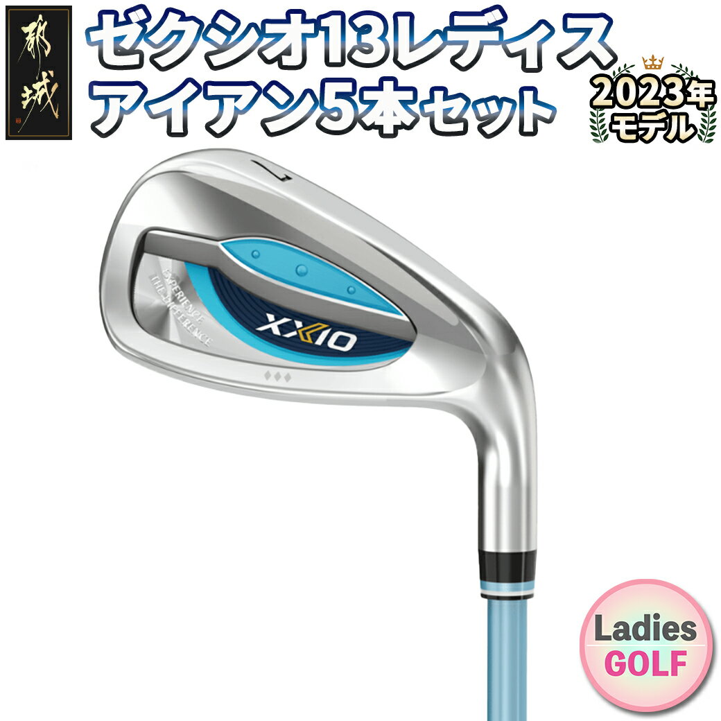 【ふるさと納税】ゼクシオ 13 レディス アイアン 5本セット ブルー ≪2023年モデル≫ - ゴルフ ダンロップ カーボンシャフト ゴルフクラブ セット 女...
