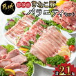 【ふるさと納税】都城産「きなこ豚」バラエティセット - ブランド豚 豚肉 豚肩ロース 豚バラしゃぶしゃぶ肉 ロース生姜焼き ヒレカツ ウデ・モモ小間切れ 豚しゃぶ 送料無料 MJ-1205【宮崎県都城市は令和4年度ふるさと納税日本一！】