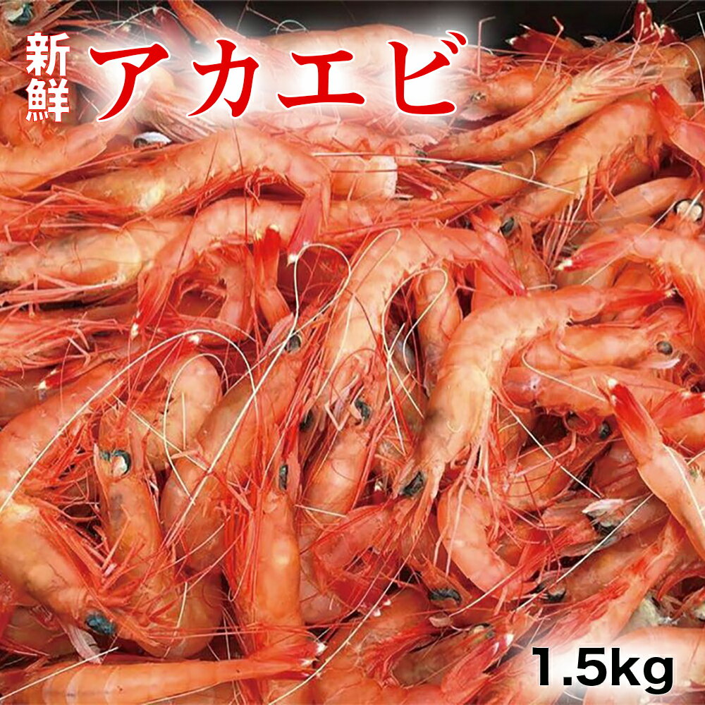 アカエビ 1.5kg 宮崎県延岡市 冷凍 送料無料