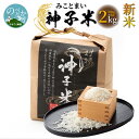 【ふるさと納税】新米 神子米 500g×4袋 計2kg みことまい