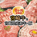 23位! 口コミ数「0件」評価「0」【定期便6回】宮崎牛 宮崎県産 黒毛和牛 豚 豚ロースしゃぶ 牛ウデスライス 牛小間切れ 豚ウデ 豚小間切れ 牛肩ロース 牛ももスライス ミ･･･ 