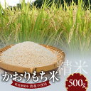 18位! 口コミ数「1件」評価「5」米 かおりもち米 500g 自家生産 栽培期間中 農薬 不使用 自社生産 精米 食品 食べ物 お餅 お雑煮 おこわ だんご おはぎ 餅つき ･･･ 